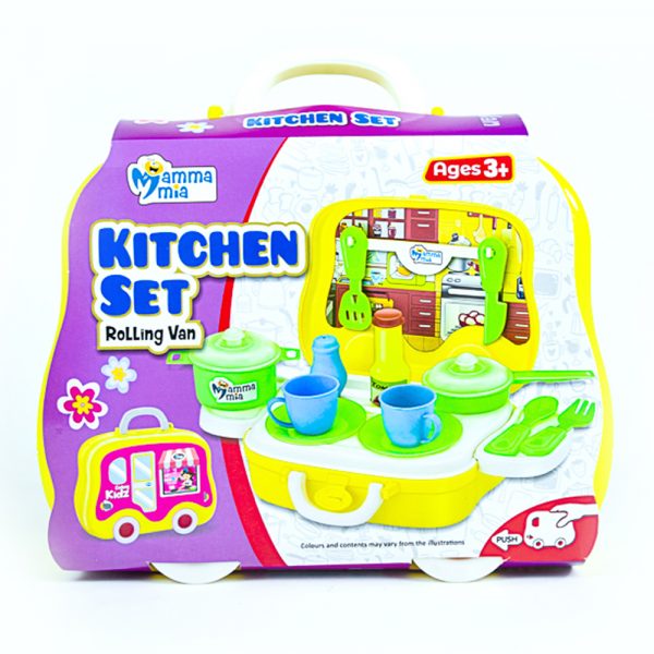 Rolling Van Kitchen Set by Mamma Mia