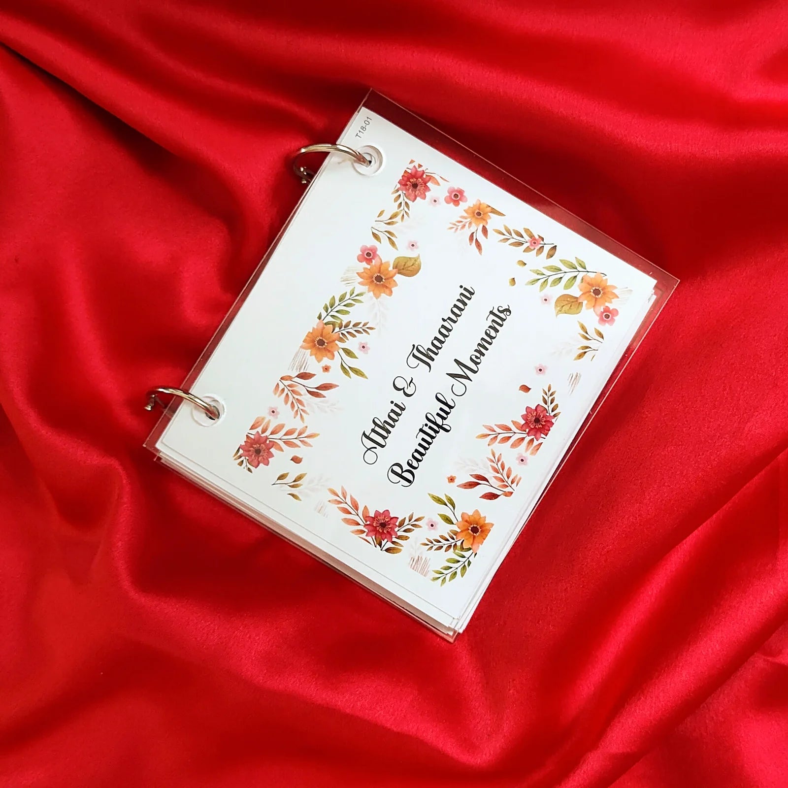 Clear Album – Acrylic mini photo album