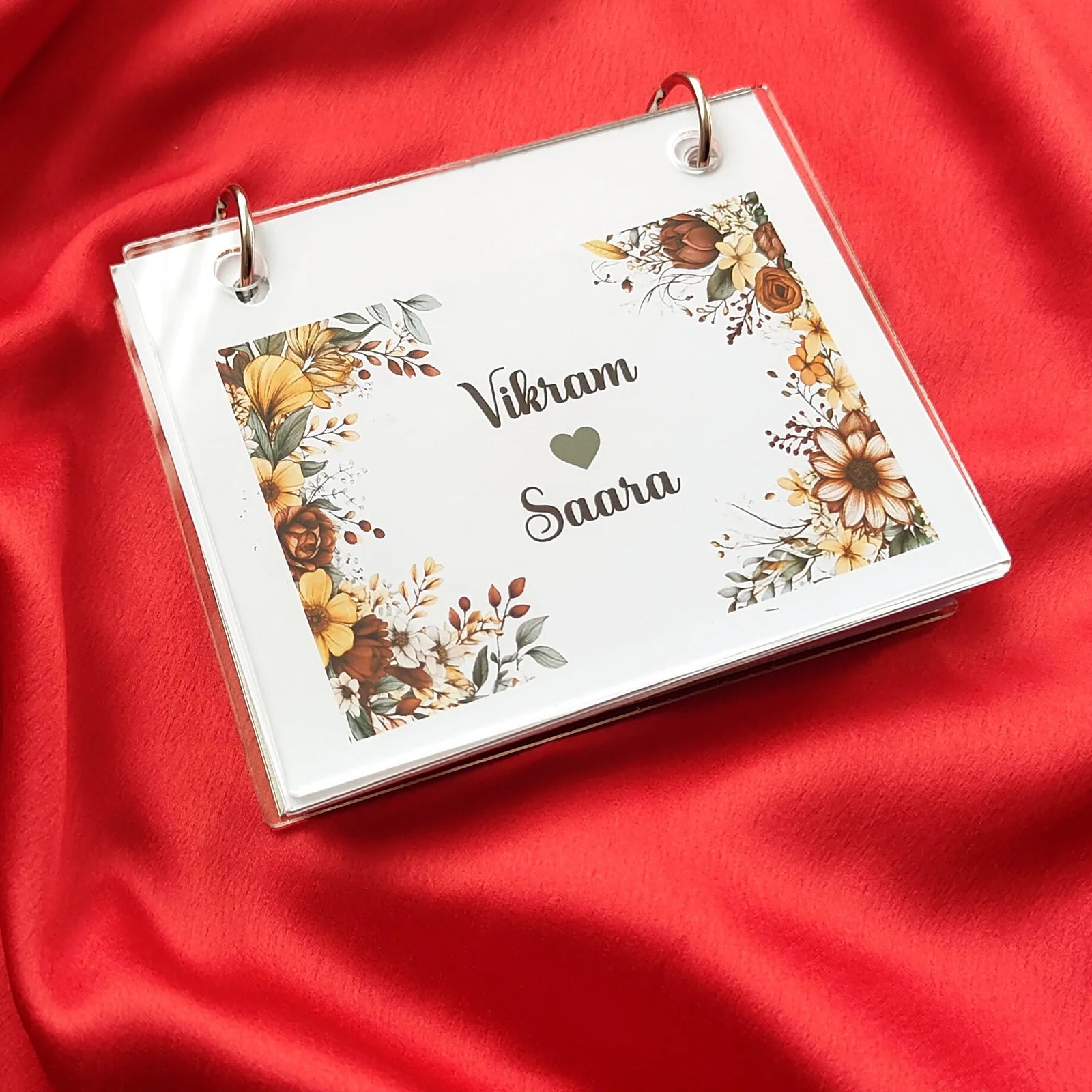 Clear Album – Acrylic mini photo album