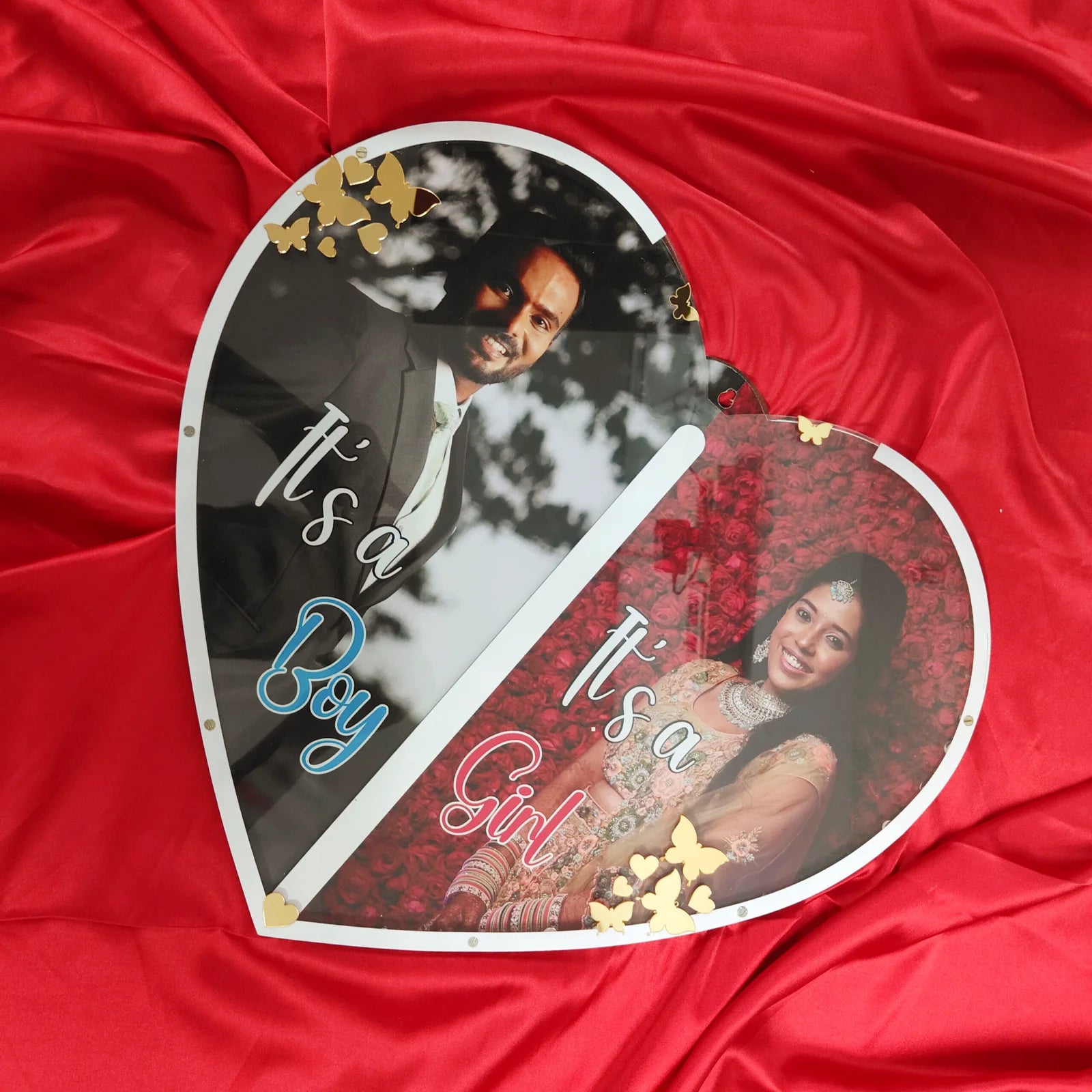 Baby Shower Heart Wishes Book