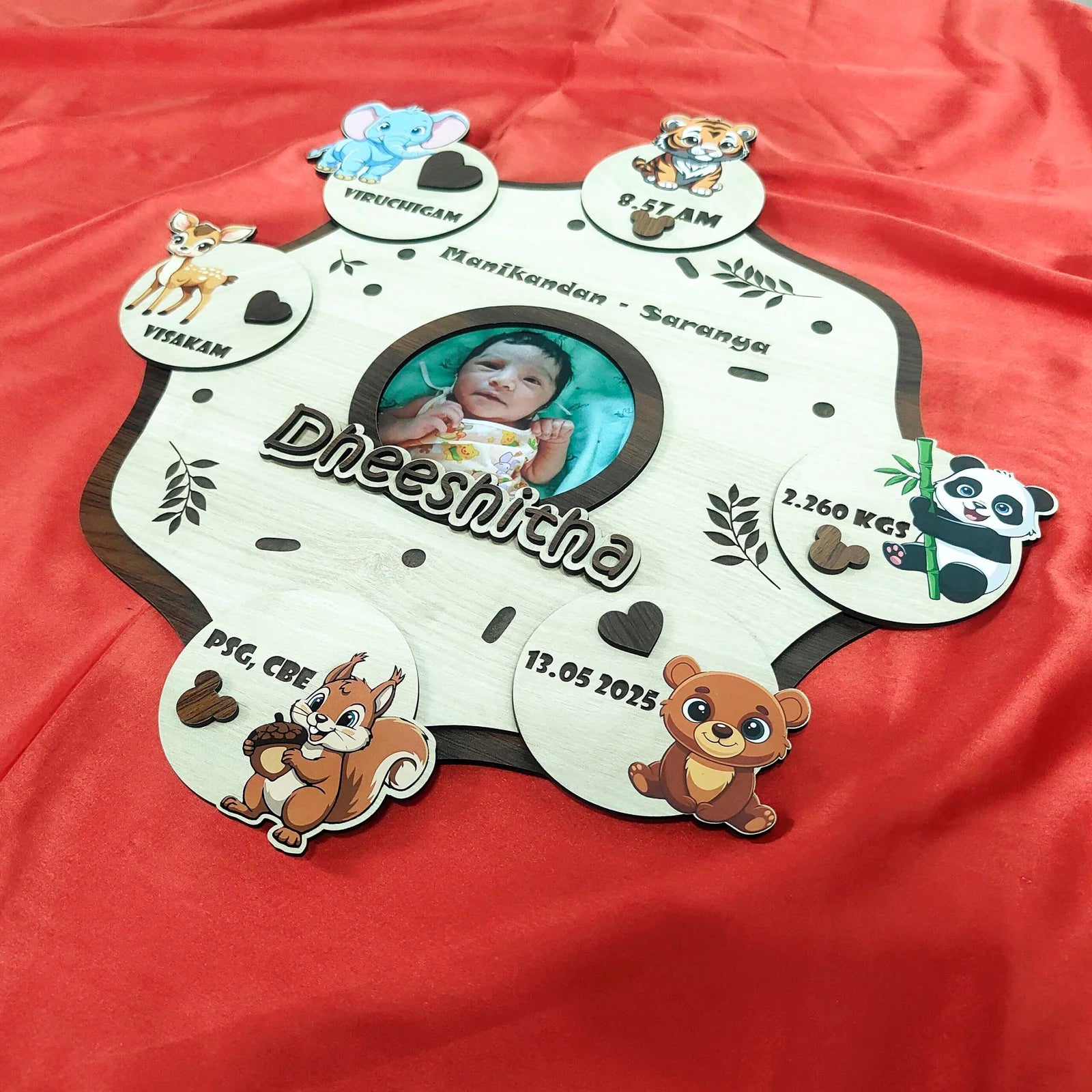 Customiized Baby Detailed Frame