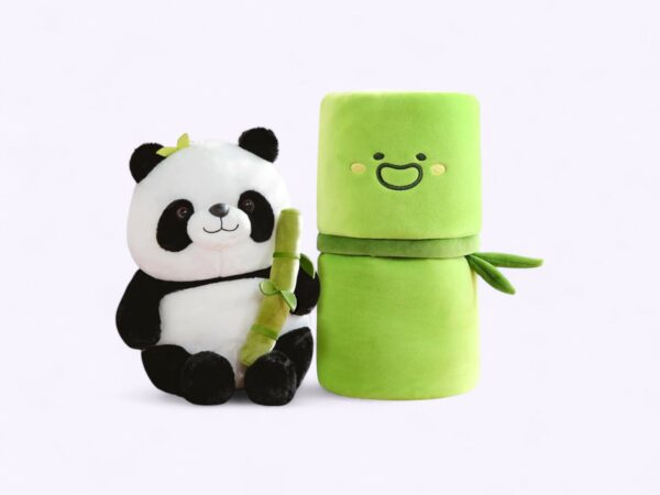 10 inch Bamboo Panda Soft Plush Toys | Premium Fabric | Hello Baby