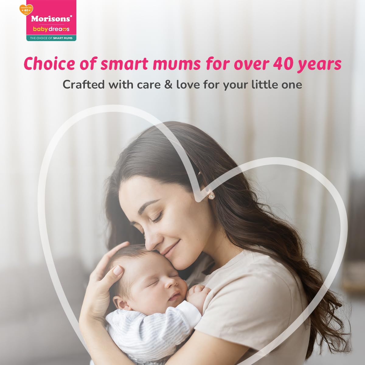 Morisons* babydreams THE CHOICE OF SMART MUMS Baby Dreams SuperDuo Regular PP Feeding Bottle 250 ml (Pack of 2), Colour: Assorted