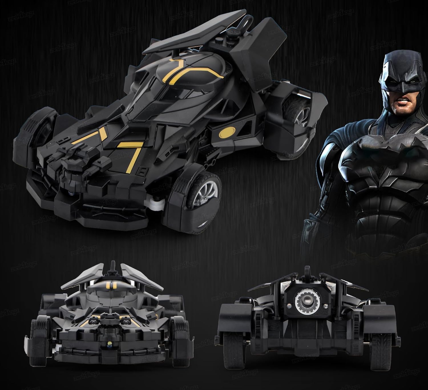 Batman RC Spray Car R/c Remote Control