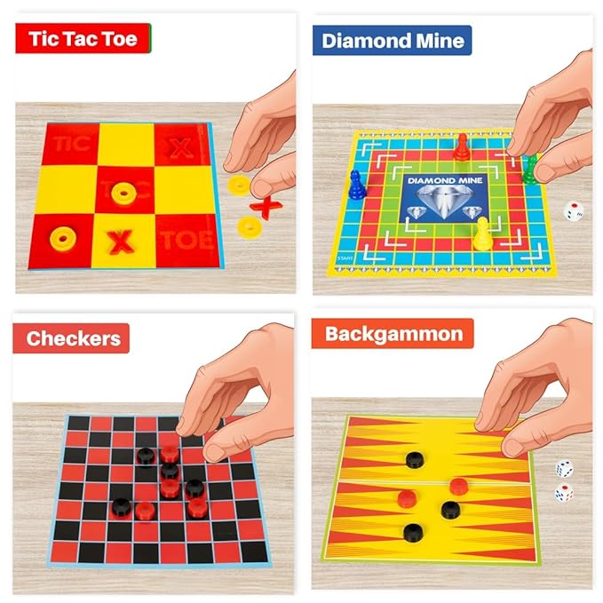 14 in 1 Family Board Game