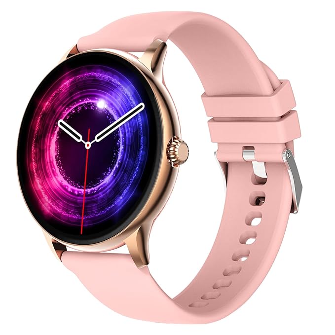 Fire-Boltt Phoenix Pro Smart Watch 1.39 inch Bluetooth Calling, AI Voice Assistant, Metal Body with 120+ Sports Modes, SpO2, Heart Rate Monitoring (Pink)