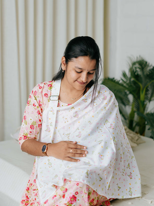 FIRSTIN Poplin Feeding Apron