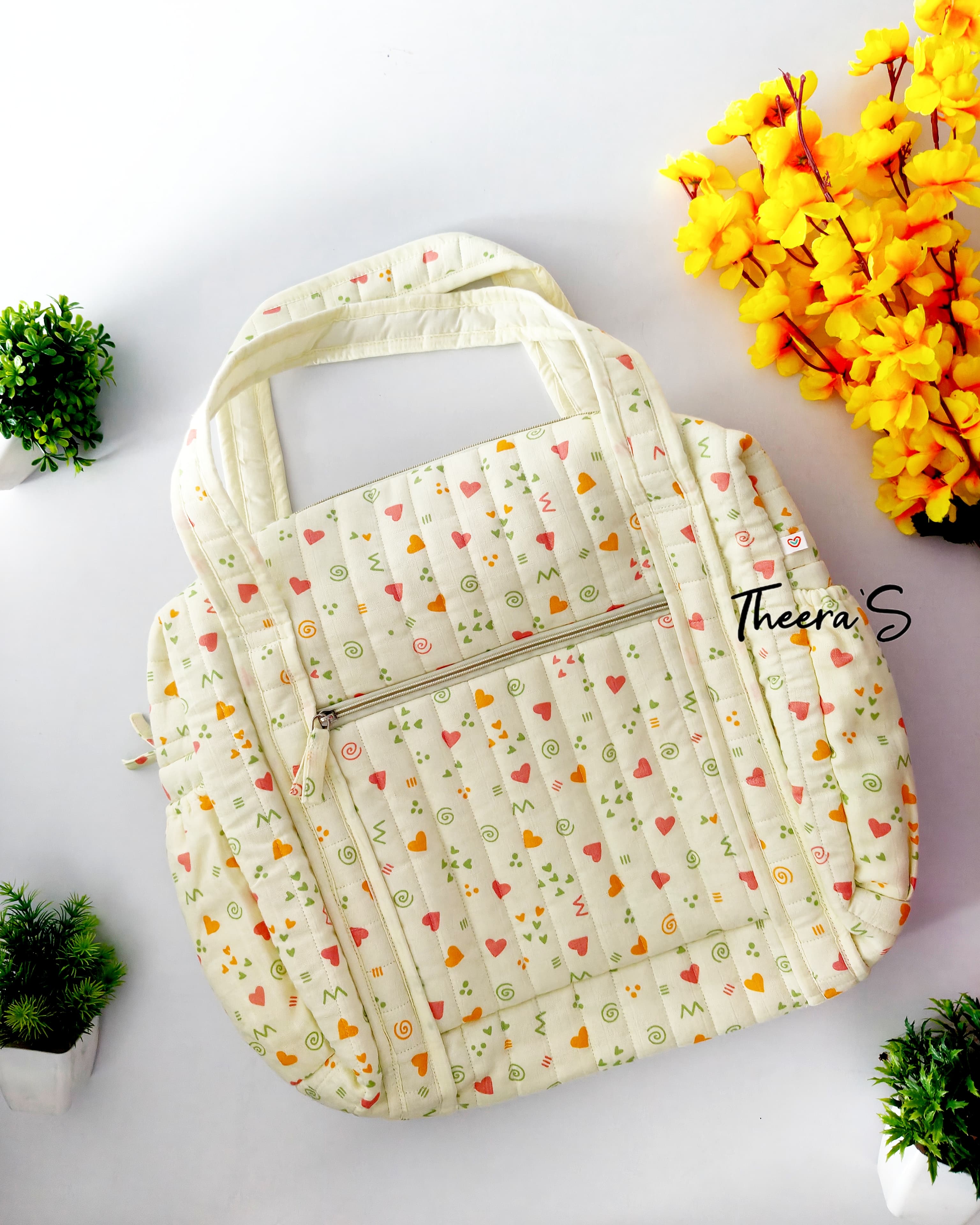 FIRSTIN Muslin Diaper Bag