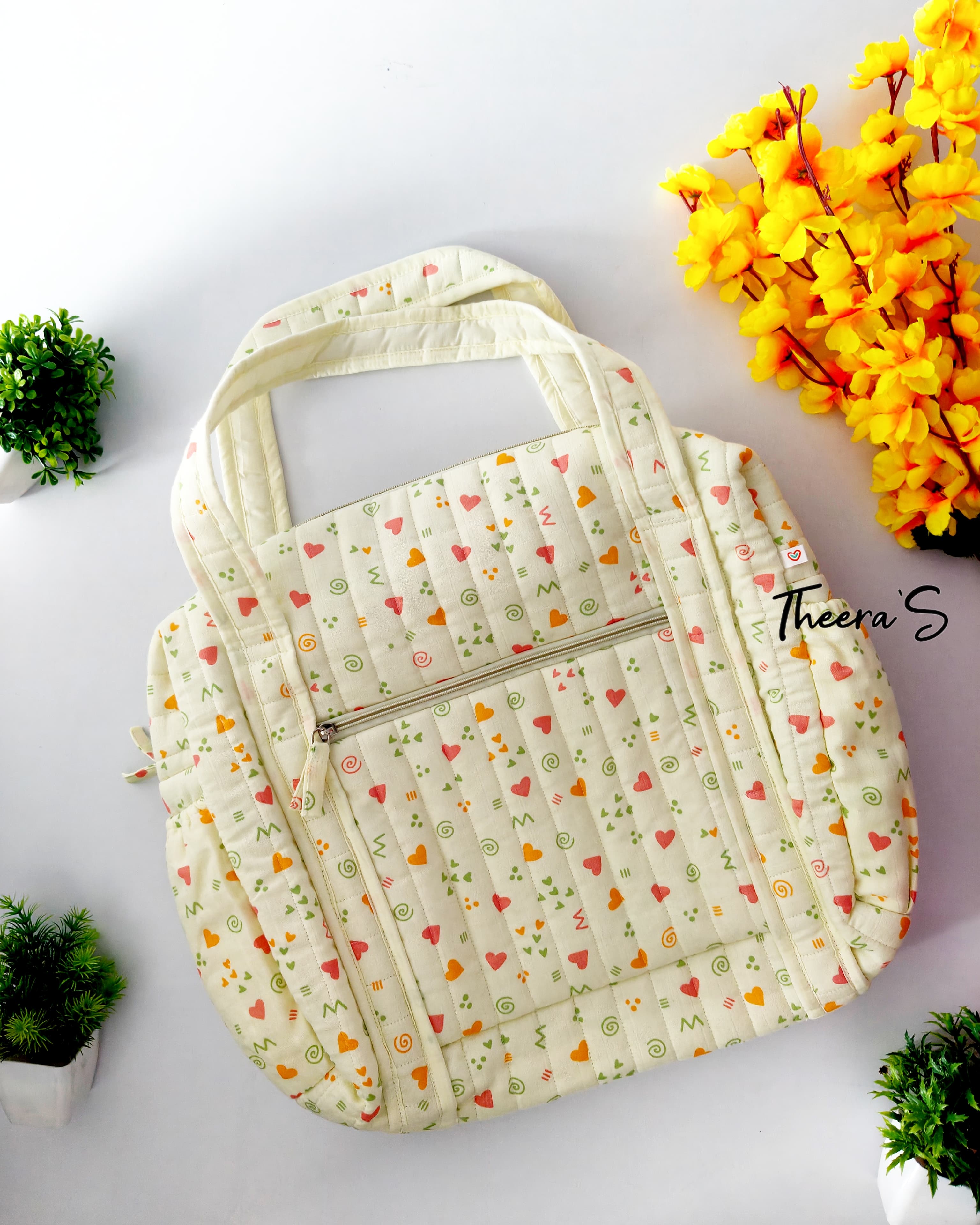 FIRSTIN Muslin Diaper Bag