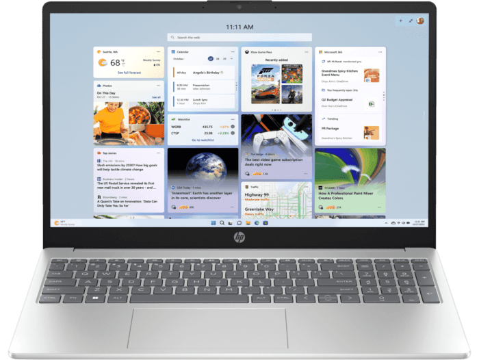 HP Laptop 39.6 cm (15.6) 15-fd0465TU, Silver