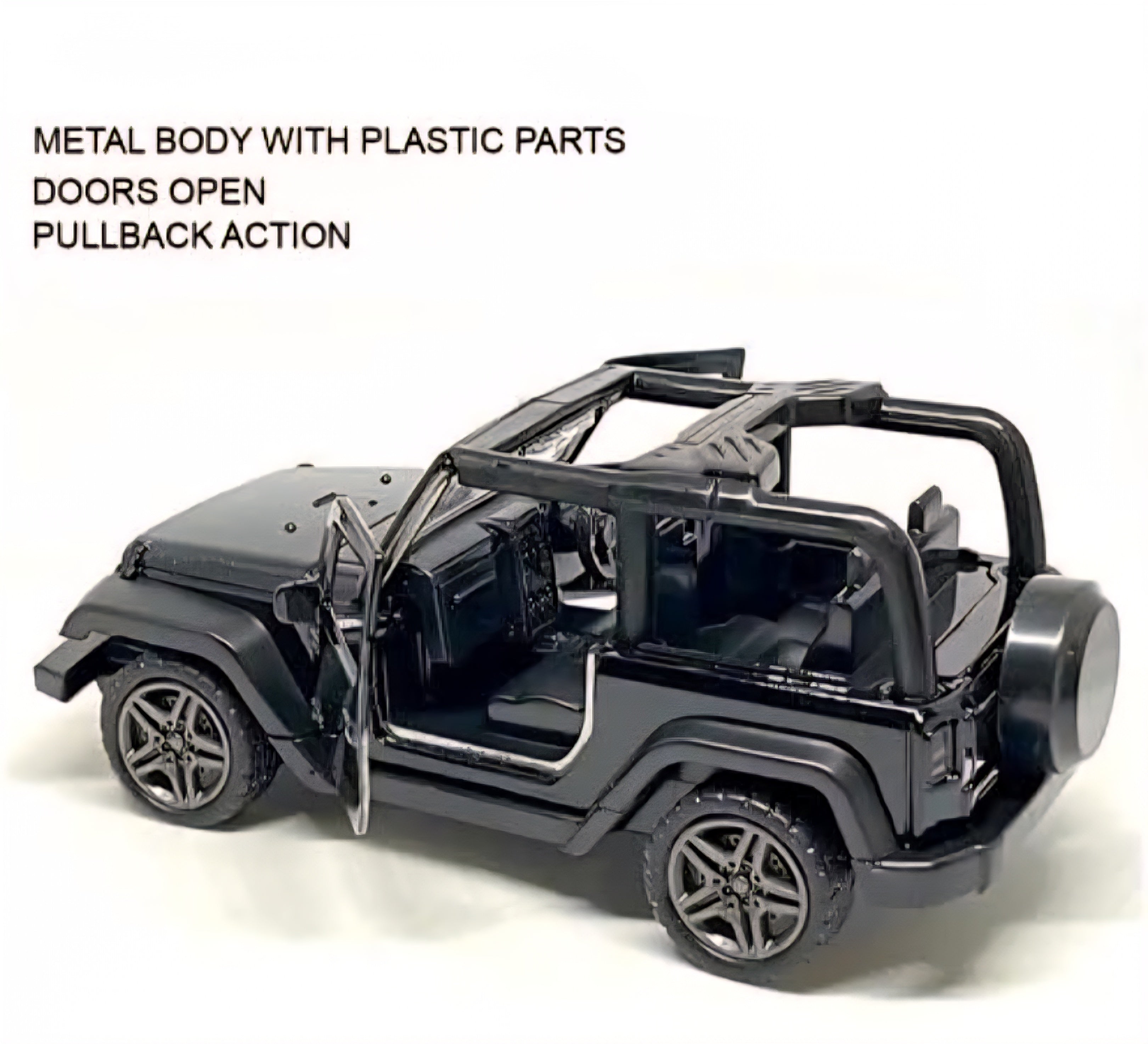 METAL DIE CAST THAR CAR 1:36