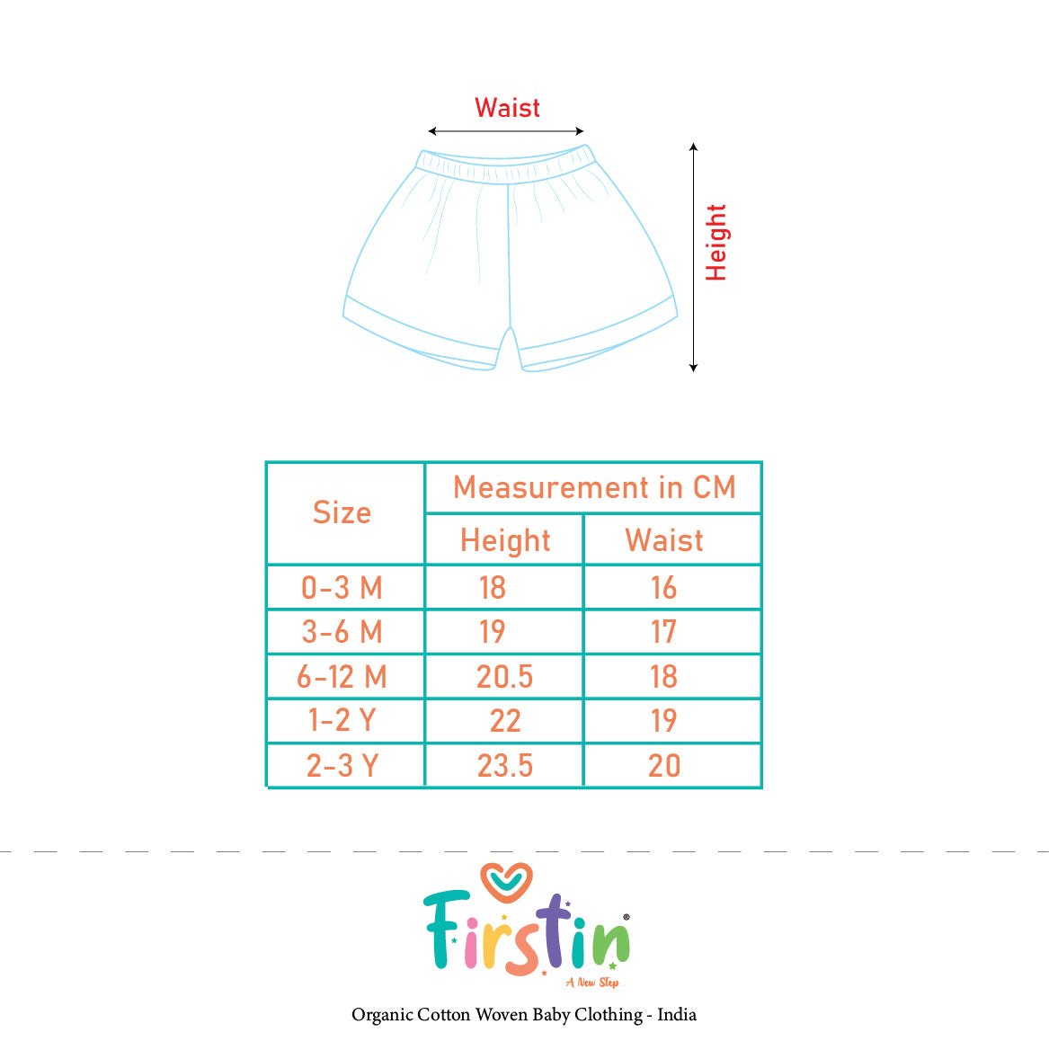 FIRSTIN CRINKLED MUSLIN LOOPS JABLA SHORTS SET (0-24 Months) Sleeveless