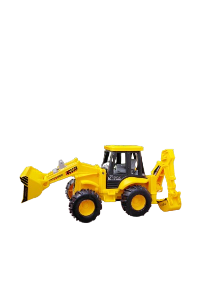 Excavator Plastic Bulldozer Construction Unbreakable Toy Vehicle