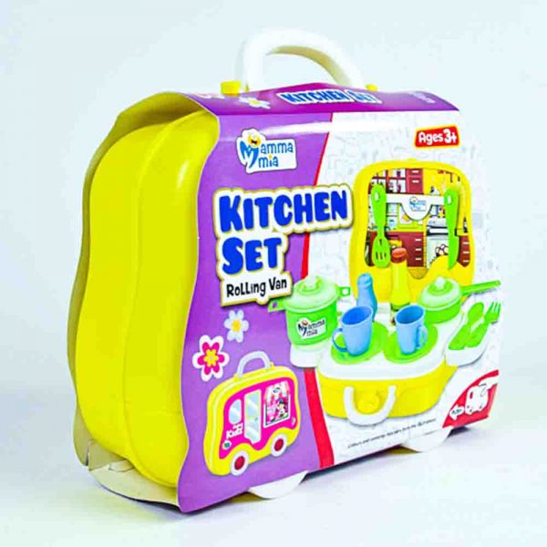 Rolling Van Kitchen Set by Mamma Mia