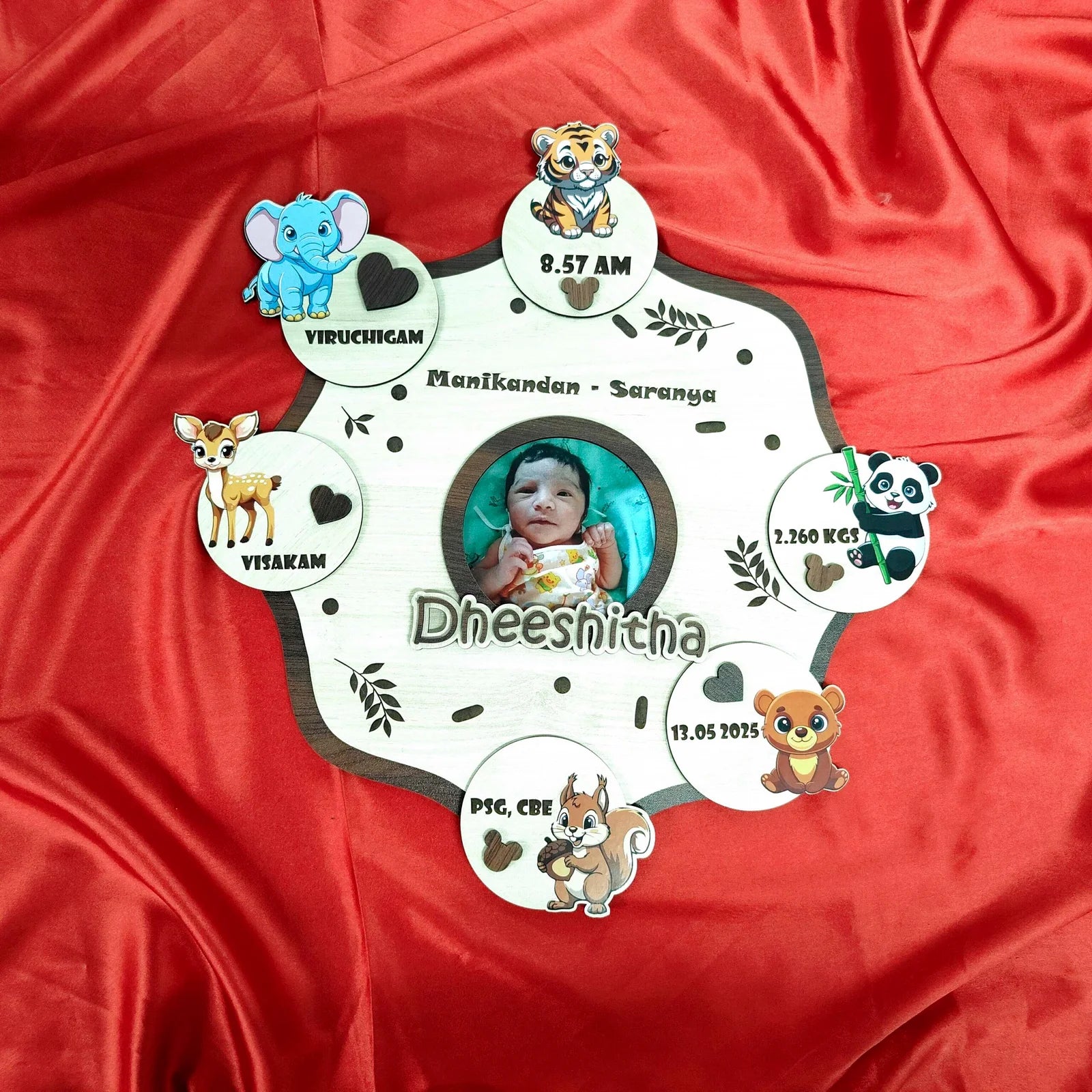 Customiized Baby Detailed Frame
