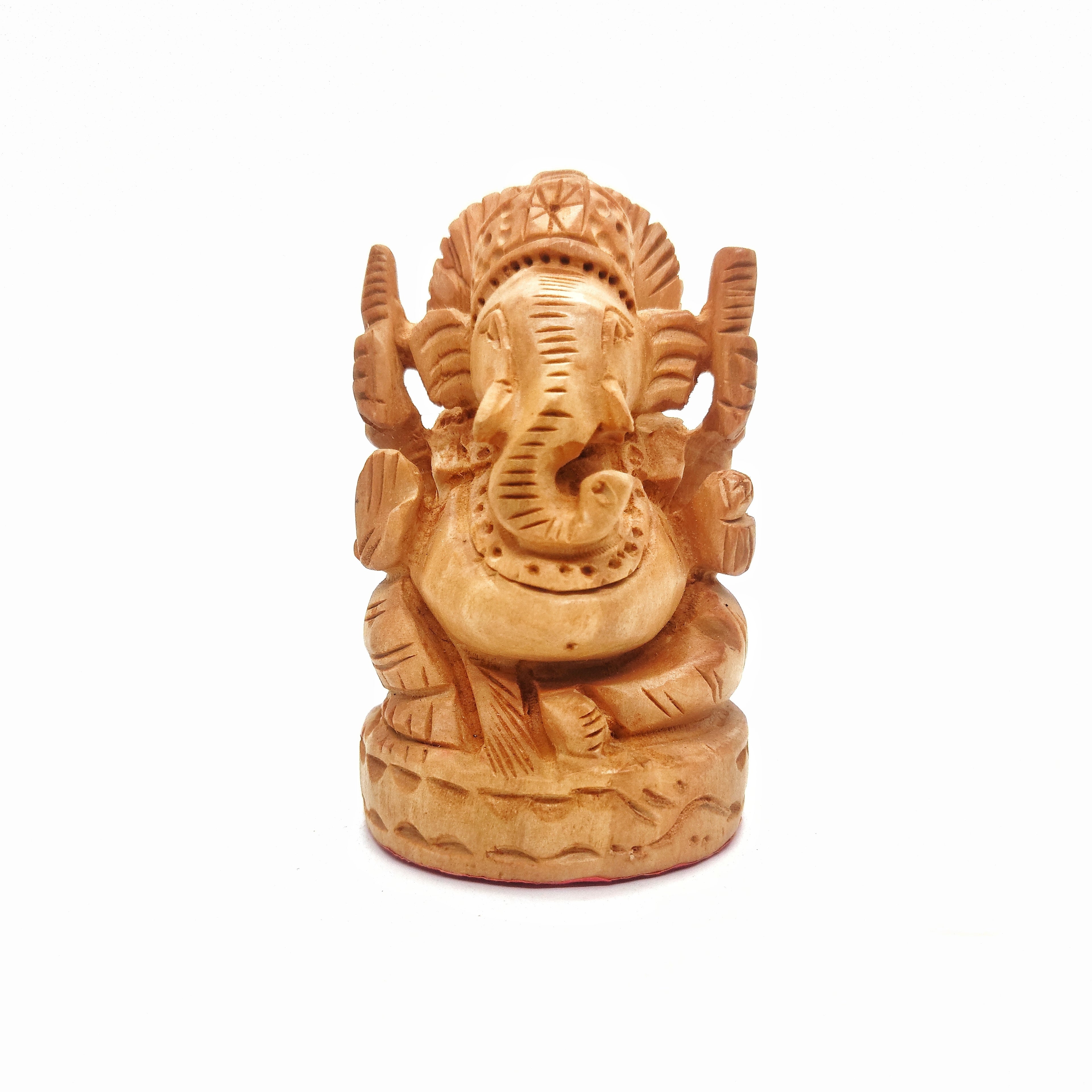 Wooden Mini Ganesh