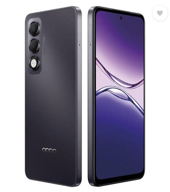 OPPO K13x 5G 6000mAh and 45W SUPERVOOC Charger & AI (Midnight Violet, 128 GB) (4 GB RAM)