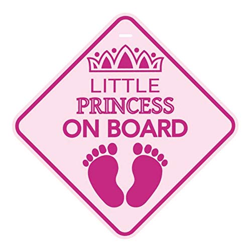Little Princess ON Board Safty Windows Car Sticker (Pack of 2)