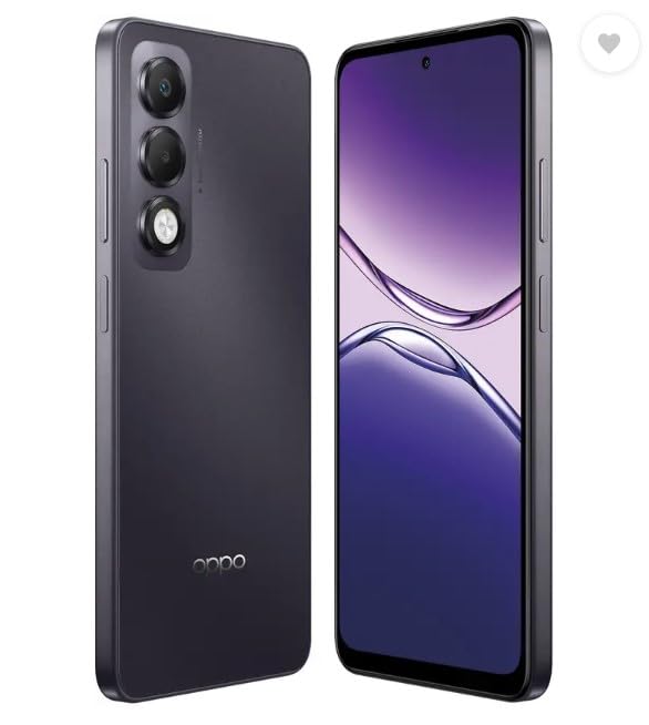 OPPO K13x 5G 6000mAh and 45W SUPERVOOC Charger & AI (Midnight Violet, 128 GB) (4 GB RAM)