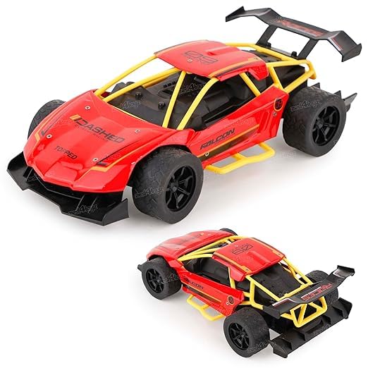 C Racing Car, 24 cm Die-Cast Alloy Body, Remote Control Drift Car with Rubber Tyres, Multicolor
