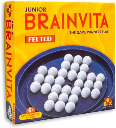 Toysbox Junior Brainvita Felted (4121) Marblre Game Party & Fun Board Game