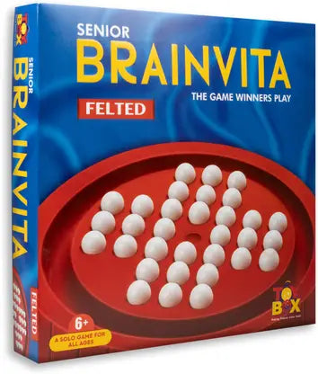 Toysbox Senior Brainvita Felted (4123) Marblre Game Party & Fun Board Game