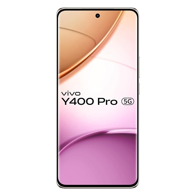 Vivo Y400 Pro 5G (Fest Gold, 8GB RAM, 256GB Storage)