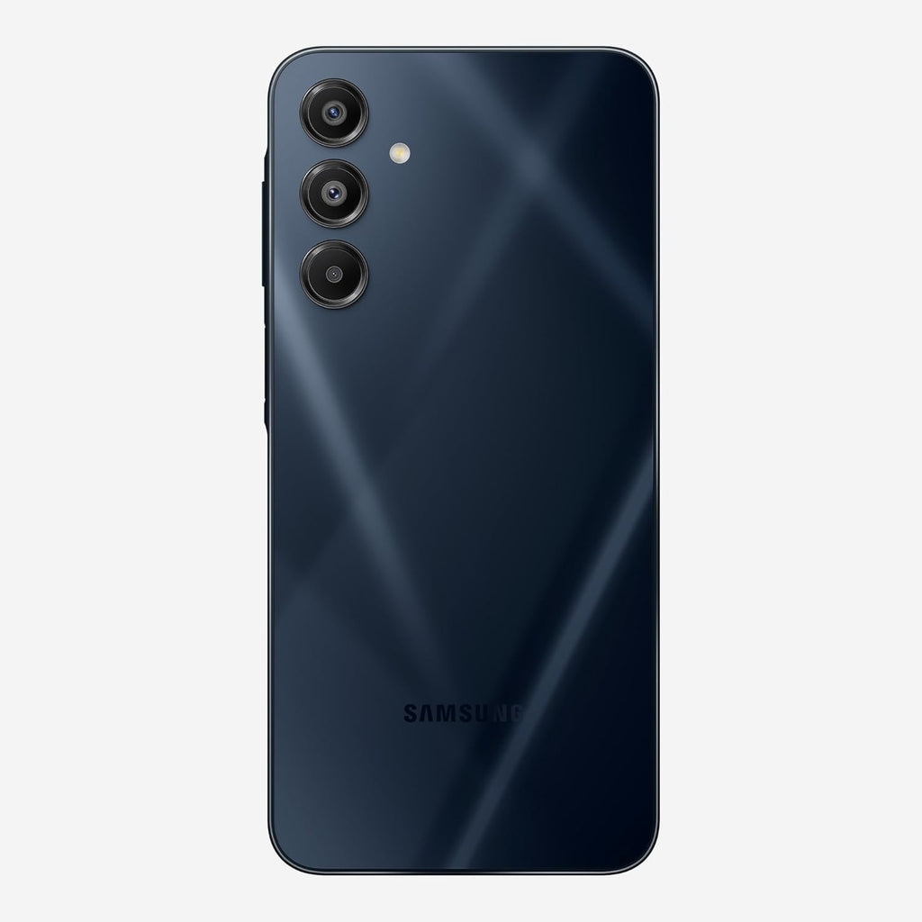 Samsung Galaxy A16 5G (Blue Black, 6GB RAM, 128GB Storage) | AI | Circle to Search | Super AMOLED | 6.5 Inch Display | 50MP Triple Camera | IP54 Rated | 6 Times OS Upgrades