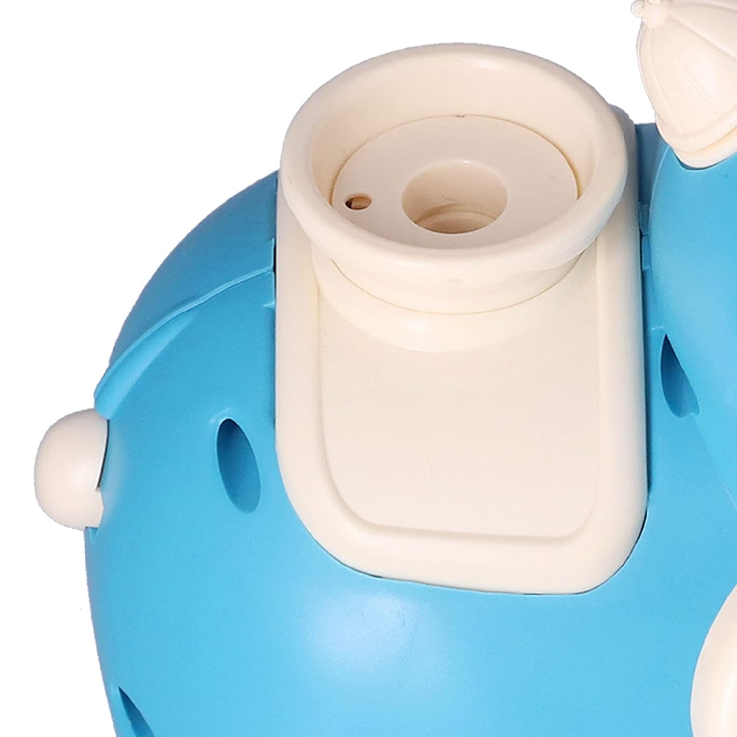 Elephant Blowing Ball Walking Toys, Soft Lights Elephant Sprayer Dynamic Music Entertainment Tool for Theme Parties(blue-green)