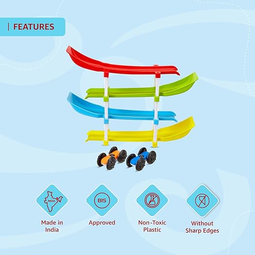 Ramp Race Gift for Kids | 2 Cars