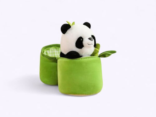 10 inch Bamboo Panda Soft Plush Toys | Premium Fabric | Hello Baby