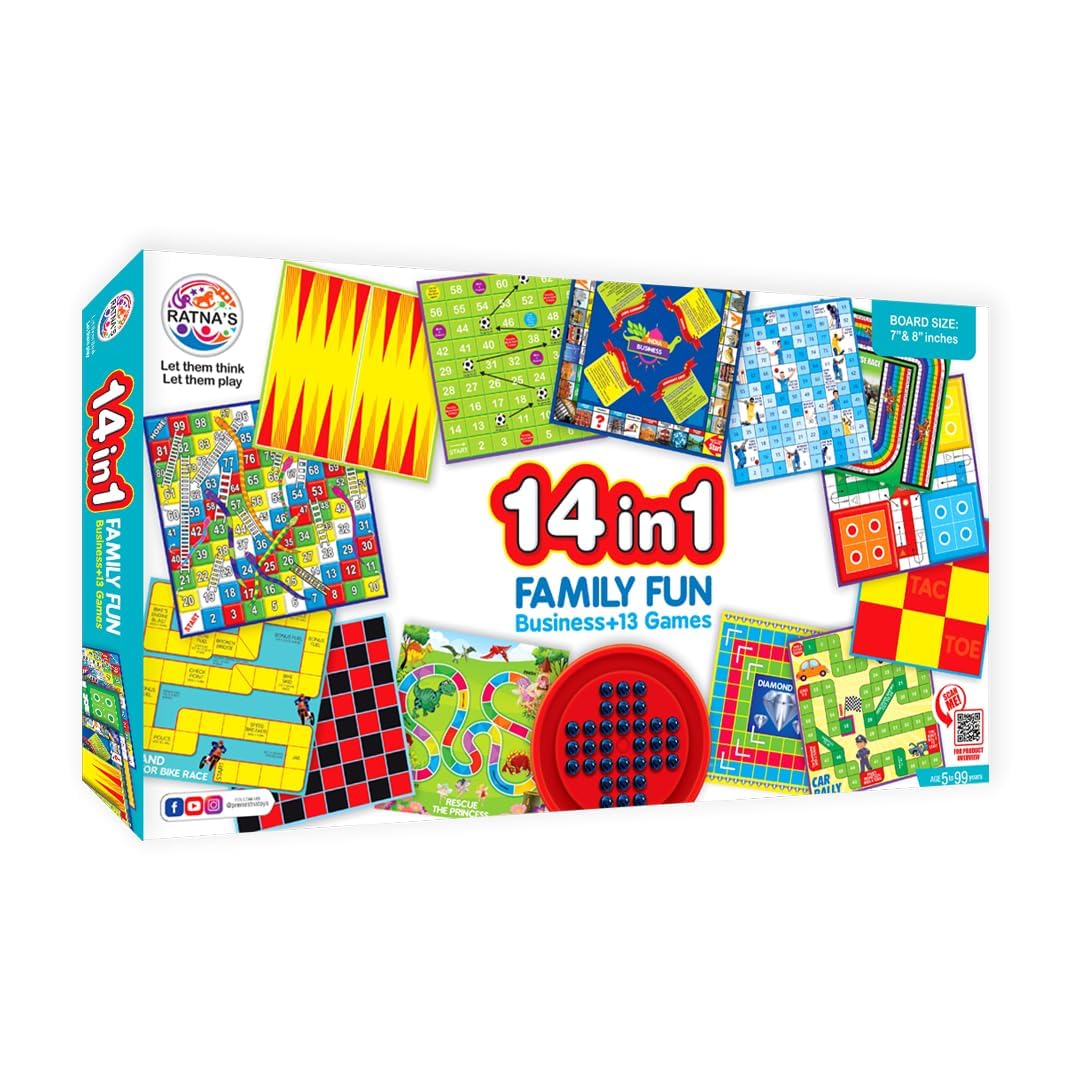 14 in 1 Family Board Game