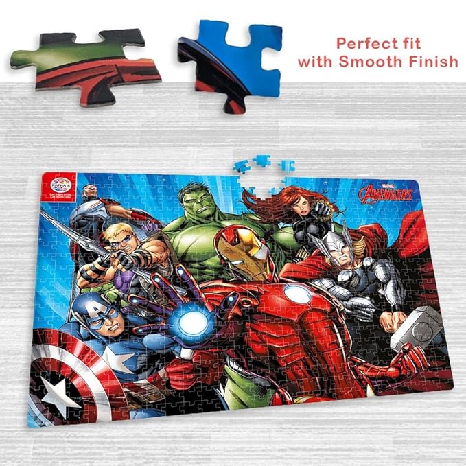 RATNA'S Kids Marvel Avengers 500 Pieces Jumbo Floor Jigsaw Puzzle (Size: 98 Cm X 67 Cm)