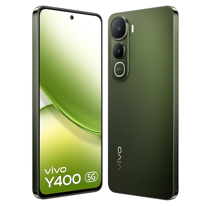 Vivo Y400 5G (Olive Green, 8GB RAM, 128GB Storage)