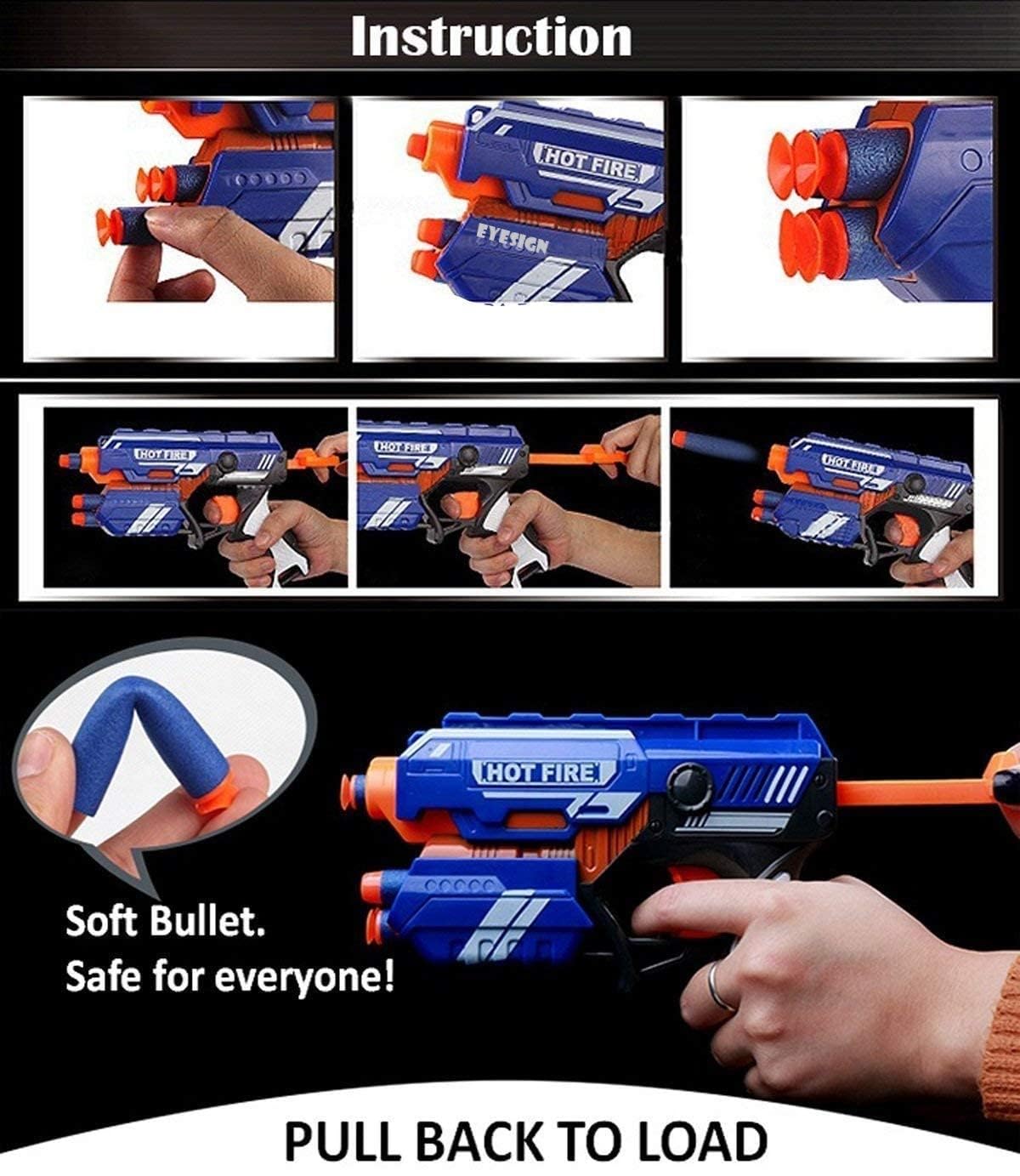 Nuke Storm, Foam Blaster, Kids Gun