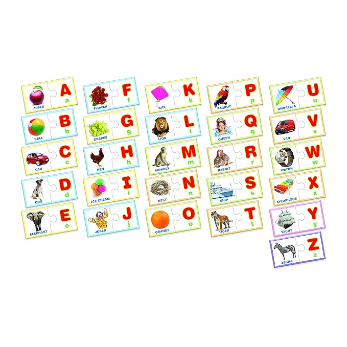 RATNA'S Educational Jigsaw Puzzle Range for Kids (Alphabet)