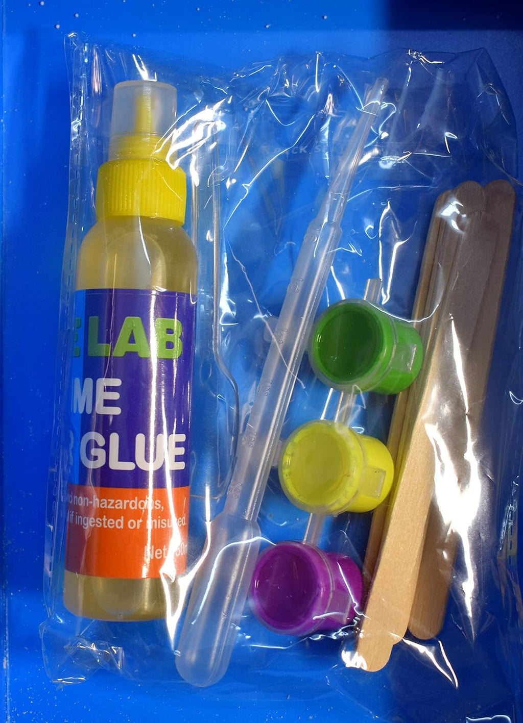 ekta slime lab for boys and girls with slime activator (diy, safe for kids) (made in india)- Multi color
