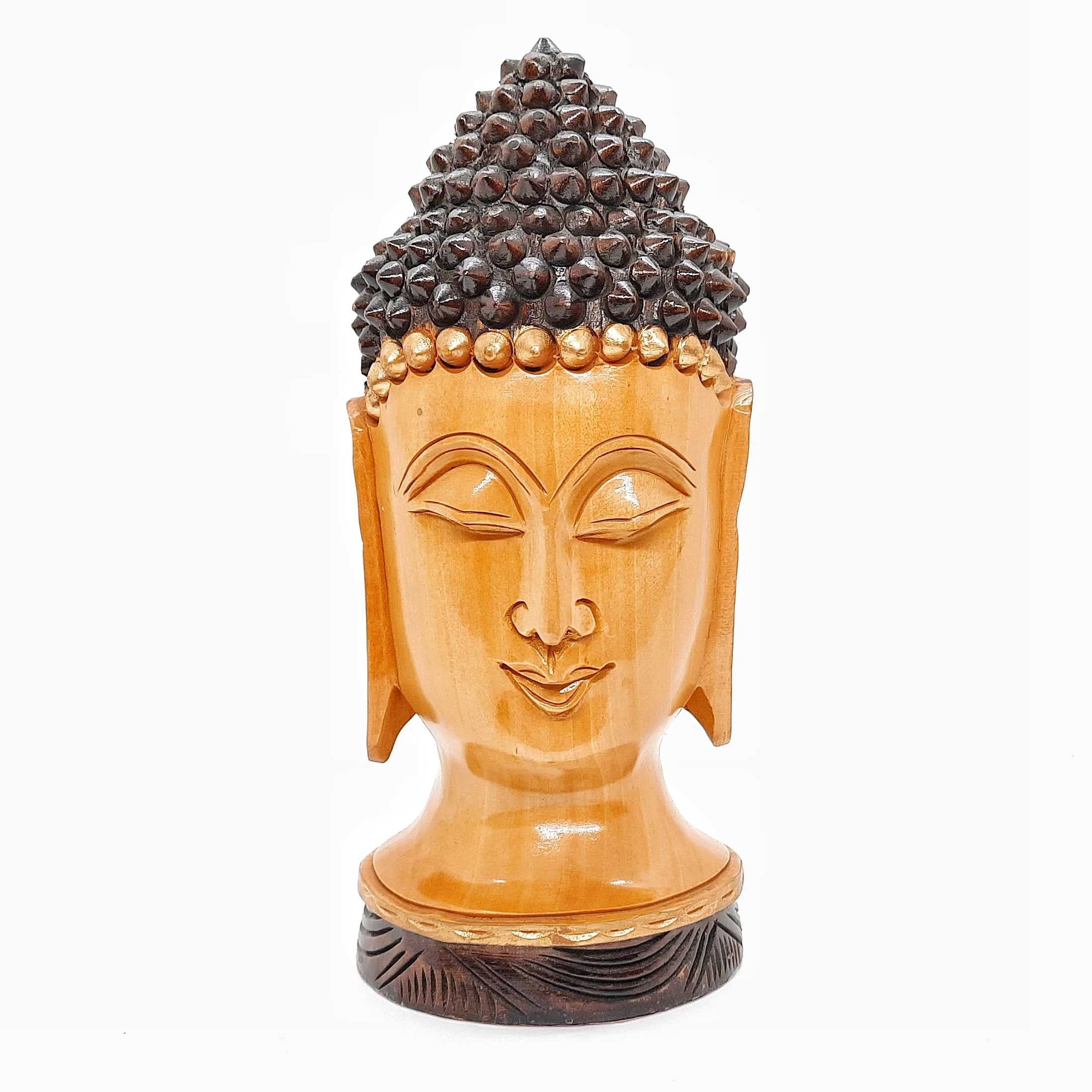 Wooden Buddha Brown