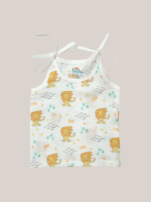 FIRSTIN Muslin Jabla Knotted Assorted (Any 3 prints) 3 Pcs Pack Combo