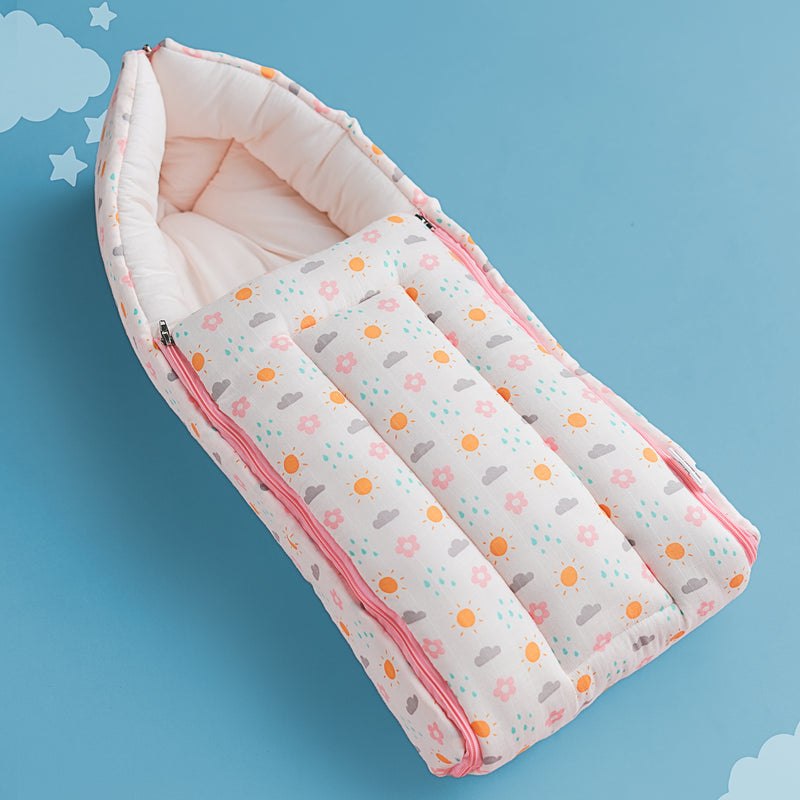 Muslin Baby Carrier Nest FIRSTIN Multicolor