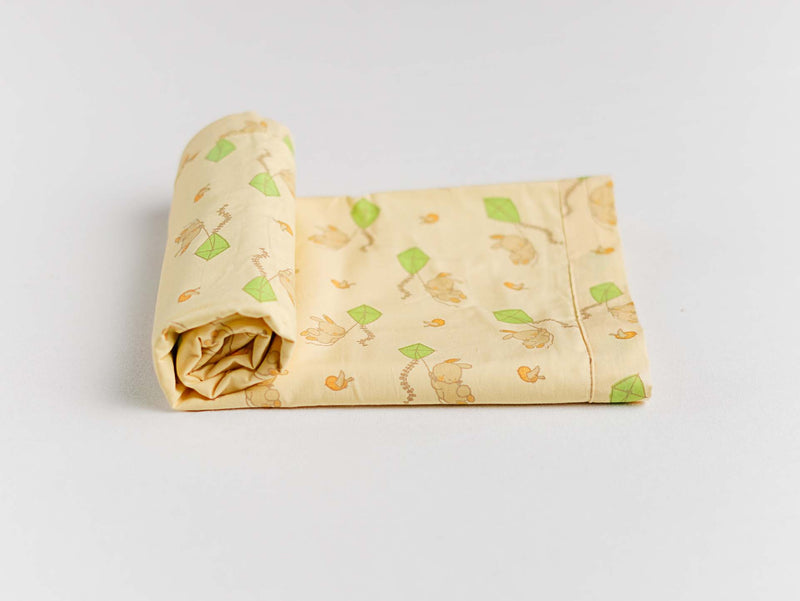 FIRSTIN Poplin Dohar (Mattress Protector/Receiving Sheet)