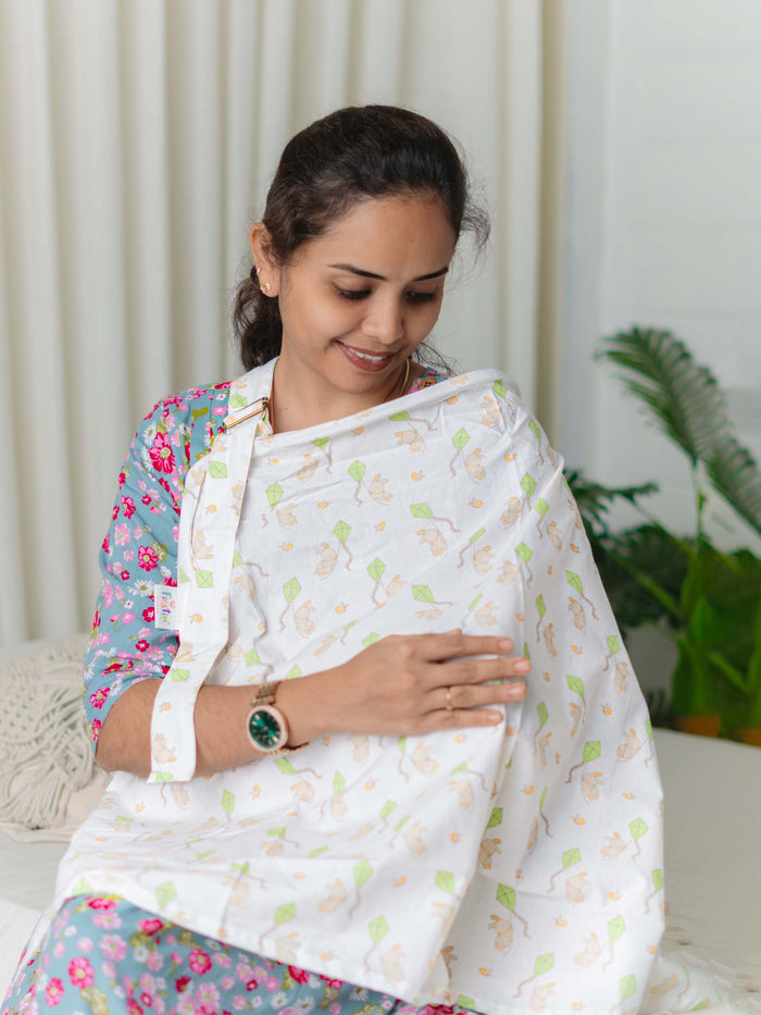 FIRSTIN Poplin Feeding Apron