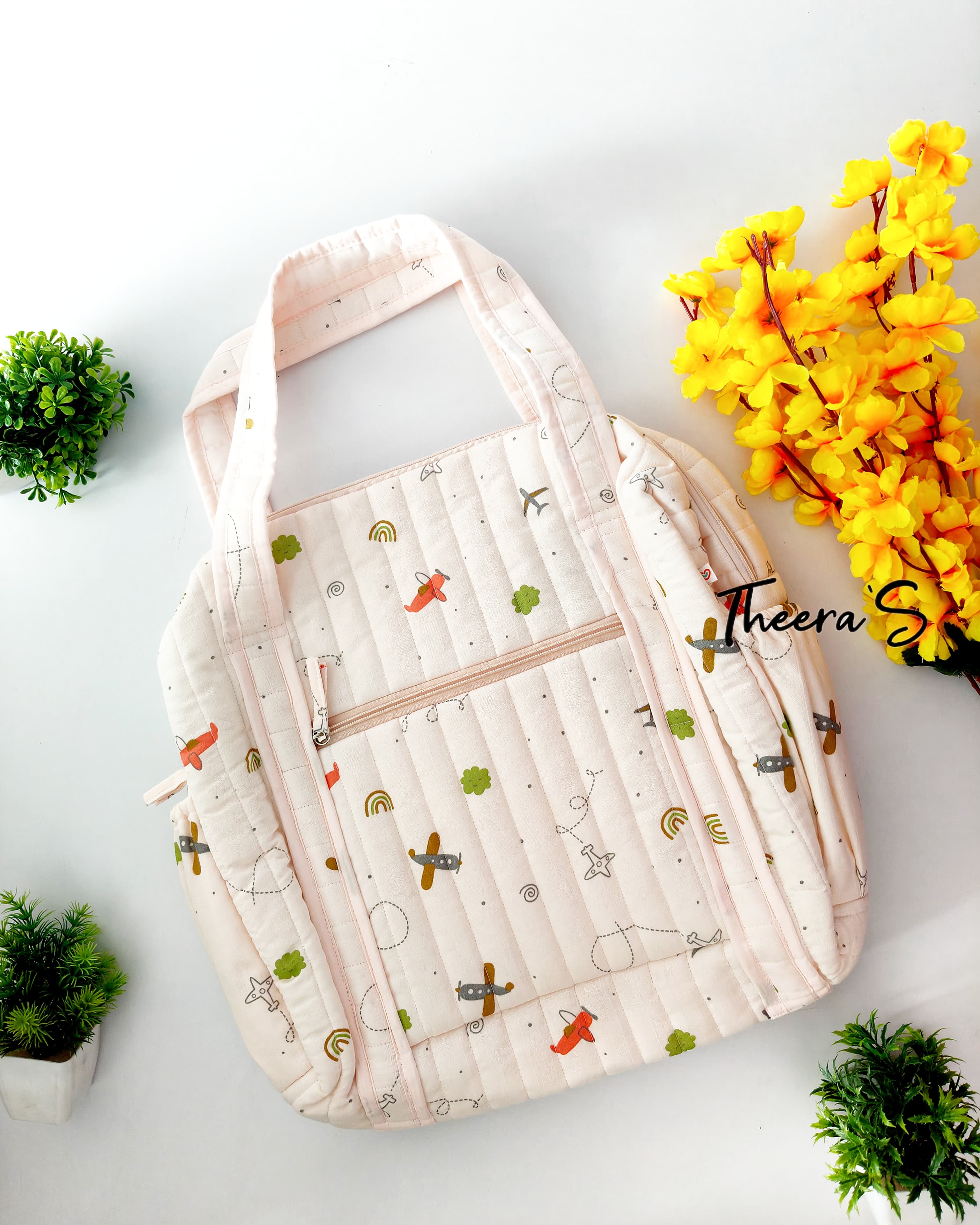 FIRSTIN Muslin Diaper Bag
