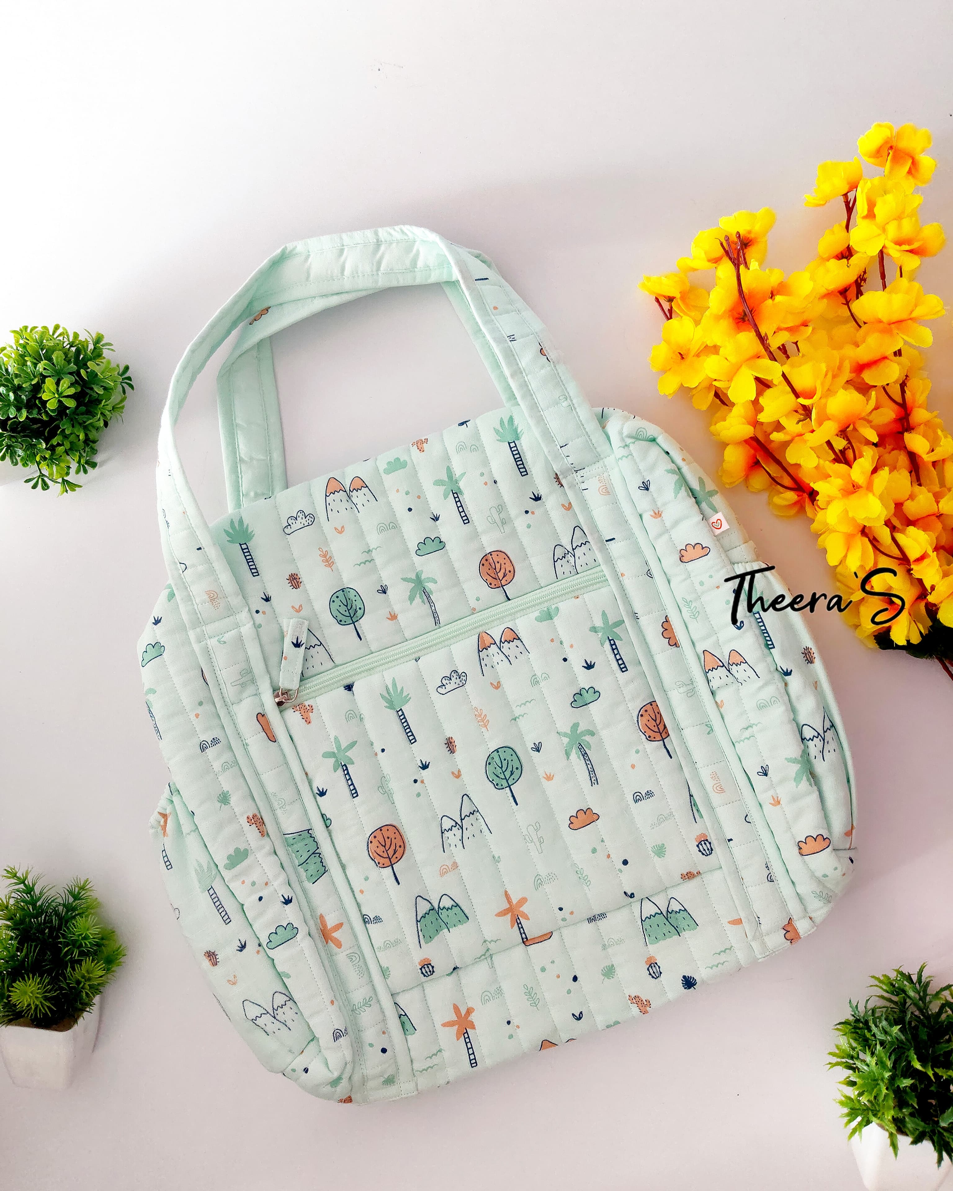 FIRSTIN Muslin Diaper Bag