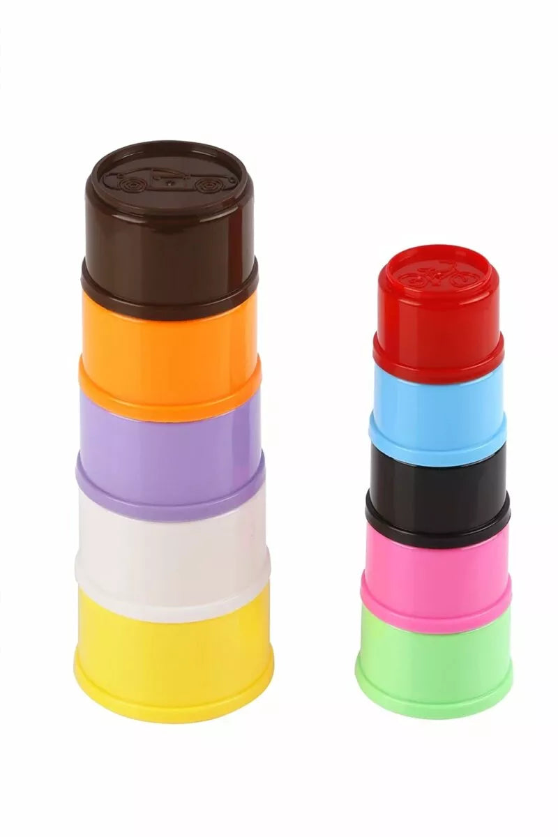 Ratna’s Build Up Beakers ( 10 Colourful Beakers )