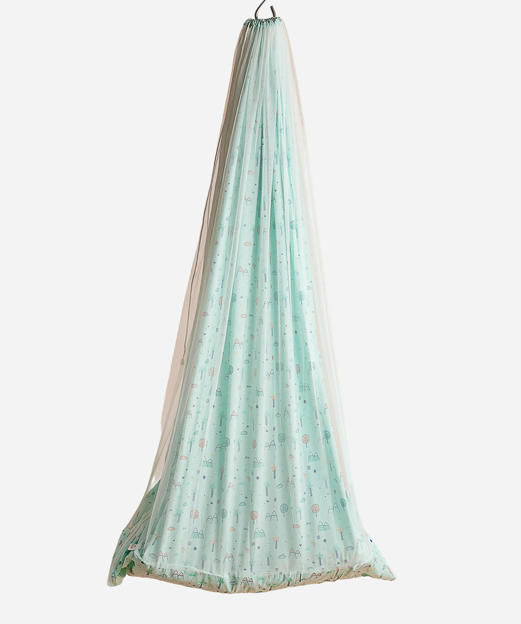 Thottil / Jhula With Net MULTICOLOR