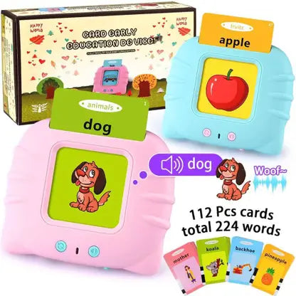 Card Early Education Device For Kids, Words Reading Cards  (Multicolor)