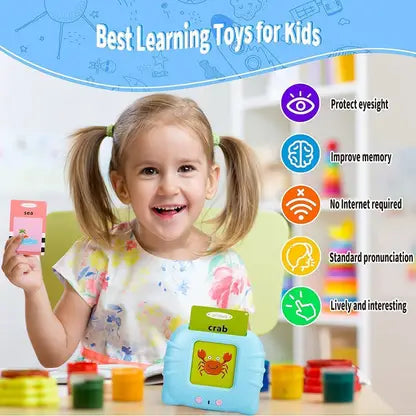 Card Early Education Device For Kids, Words Reading Cards  (Multicolor)