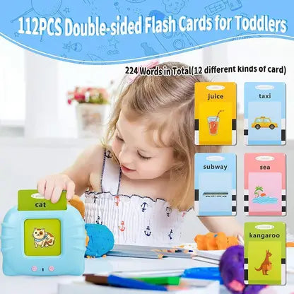 Card Early Education Device For Kids, Words Reading Cards  (Multicolor)