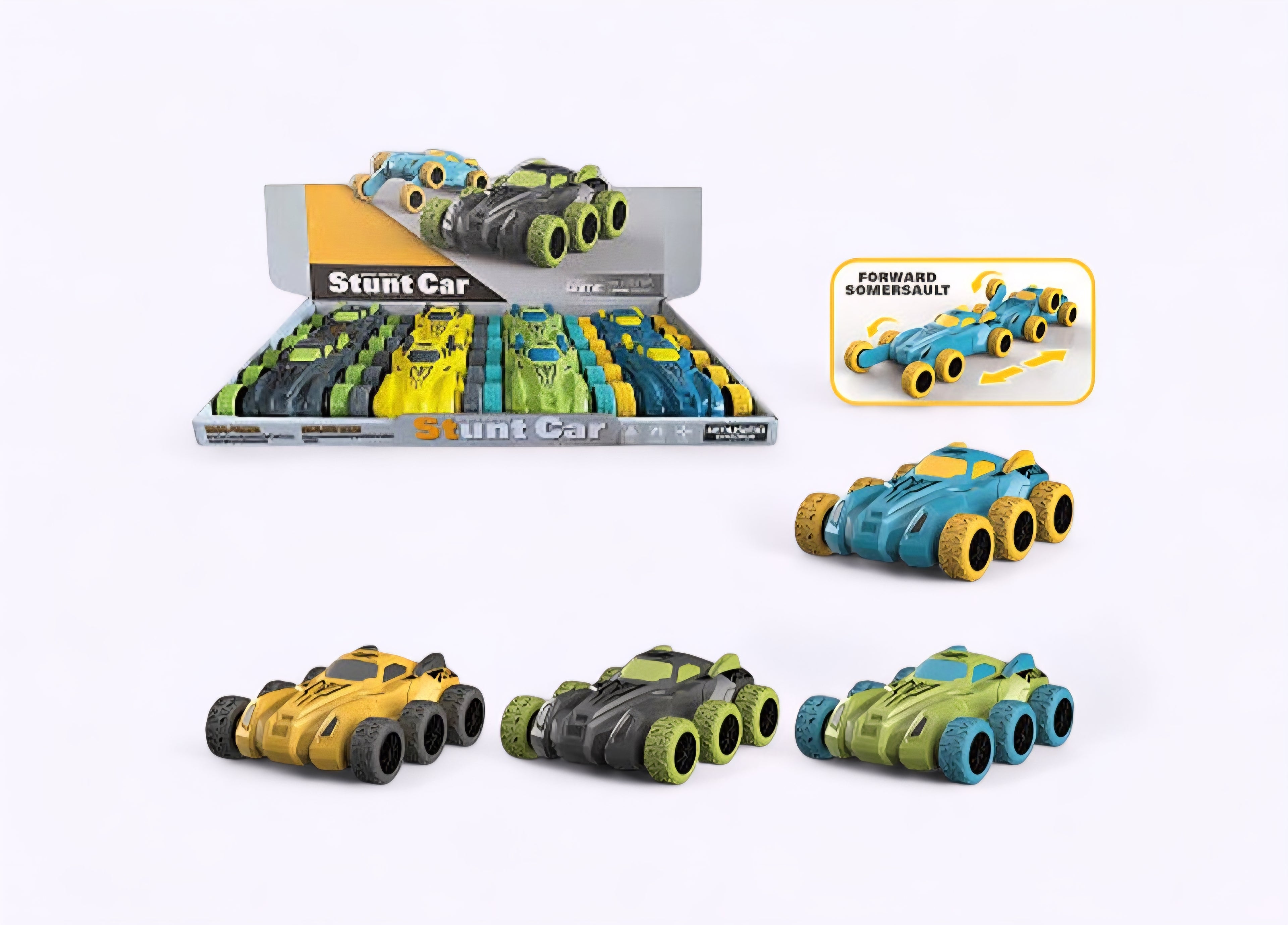Tumbling Stunt Car MultiColor Pack of 1